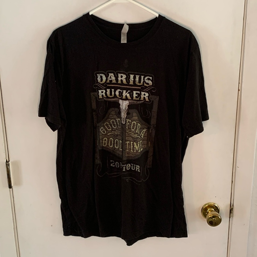 Darius Rucker 2016 black concert t-shirt Size XL